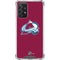 NHL Colorado Avalanche Solid Background Galaxy A72 5G Clear Case